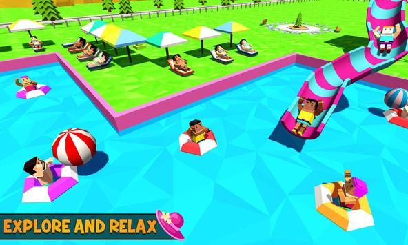 Water Park Craft: Waterslide Uphill Rush Adventure<span>(Unlocked)</span> screenshot image 15_Popularmodapk.com