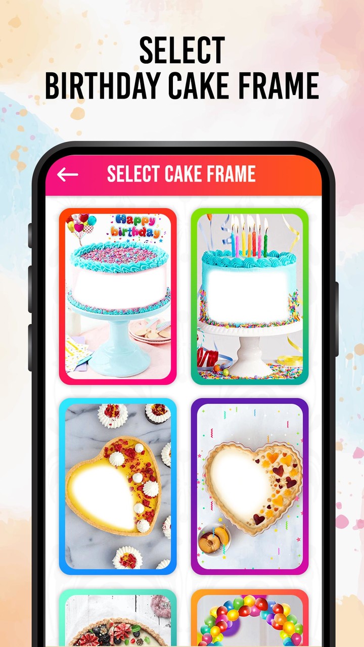 Birthday Photo Frame Maker screenshot image 2_Popularmodapk.com