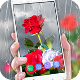 Flower Clock Live wallpaper–HD3.0_rowtechapk.com