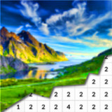 Landscape Pixel Art Coloring1.0_rowtechapk.com
