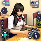 School Girl Life Simulator 3D1.21_rowtechapk.com