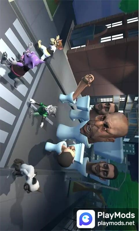 马桶人:猫咪快跑<span>(no ads)</span> screenshot image 3_Popularmodapk.com