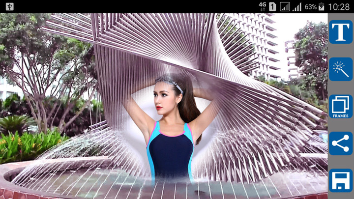 Water Fountain Photo Frames screenshot image 1_Popularmodapk.com