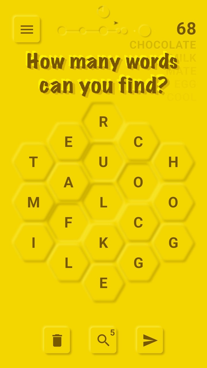 Hex Words: Word Search screenshot image 1_Popularmodapk.com