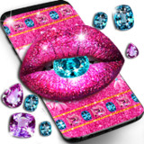 Glitter lips live wallpaper22.6_rowtechapk.com