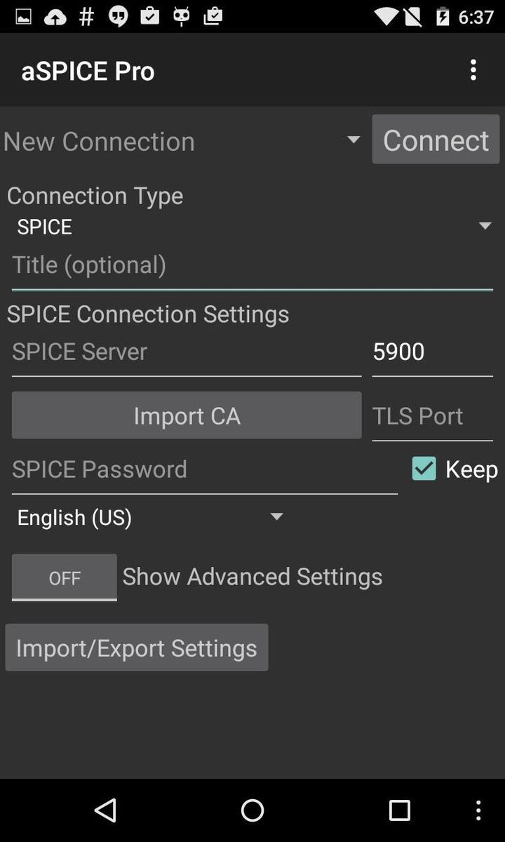 aSPICE: Secure SPICE Client screenshot image 9_Popularmodapk.com