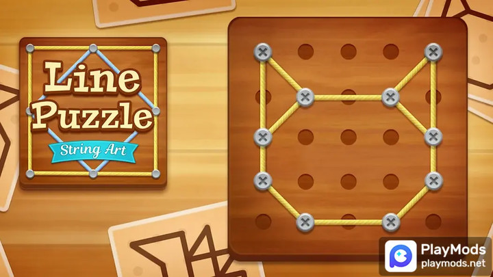 Line Puzzle: String Art<span>(Unlimited money)</span> screenshot image 2_Popularmodapk.com