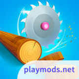 Idle Cutter: Wood Slice<span>(Unlimited Money)</span>3.16.1_rowtechapk.com