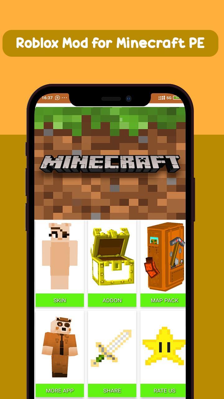 Roblox Mod for Minecraft PE screenshot image 6_Popularmodapk.com