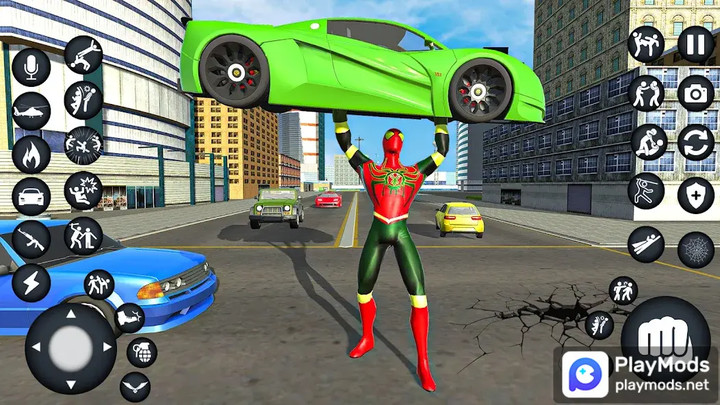 Spider Rope Hero : Spider Game<span>(Speed change)</span> screenshot image 1_Popularmodapk.com