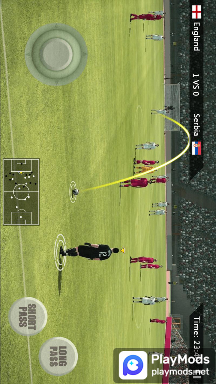 Real Soccer League Simulation Game<span>(no  ads)</span> screenshot image 1_Popularmodapk.com