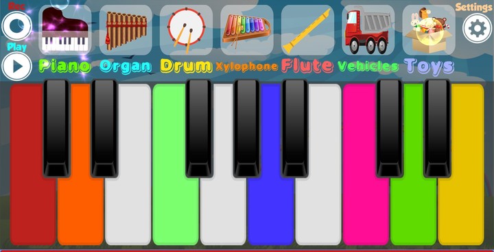 Kids Piano screenshot image 4_Popularmodapk.com