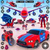 Police Dragon Robot Car Games1.0.18_rowtechapk.com