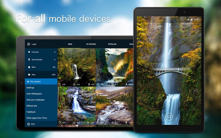 Waterfall Wallpapers 4K screenshot image 28_Popularmodapk.com