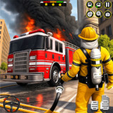 Firefighter Truck Sim Rescue<span>(Unlimited currency)</span>1.2_rowtechapk.com
