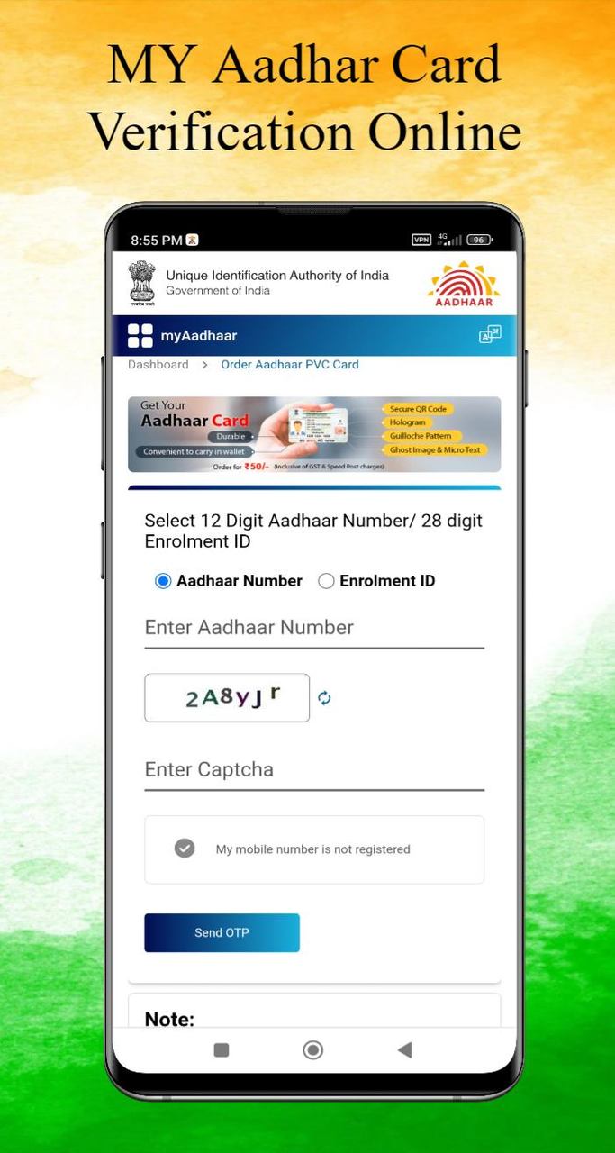 Aadhar Card Check Status Guide screenshot image 14_Popularmodapk.com