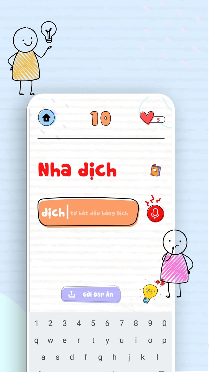 Nối từ - Ghép từ tiếng việt screenshot image 3_Popularmodapk.com