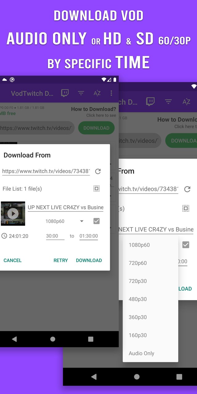 Video Downloader for Twitch screenshot image 14_Popularmodapk.com