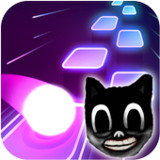 Cartoon cat - Hop tiles rush2.0_rowtechapk.com