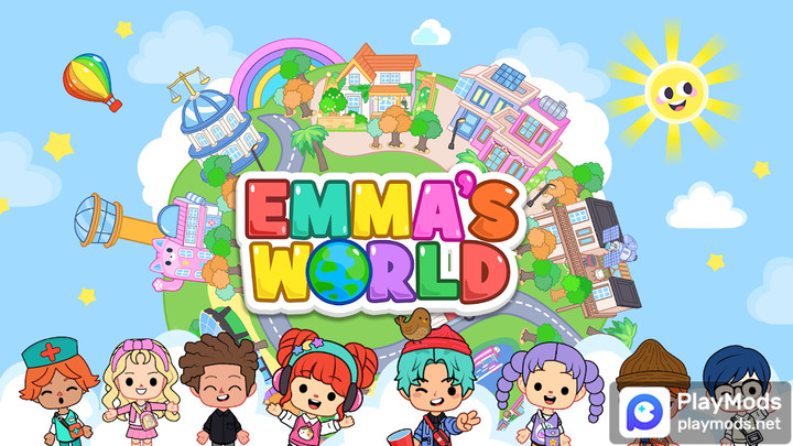 Emma's World - Town & Family screenshot image 1_Popularmodapk.com