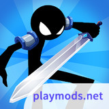 Idle Stickman Heroes: Monster Age(mod coin)1.0.27_rowtechapk.com