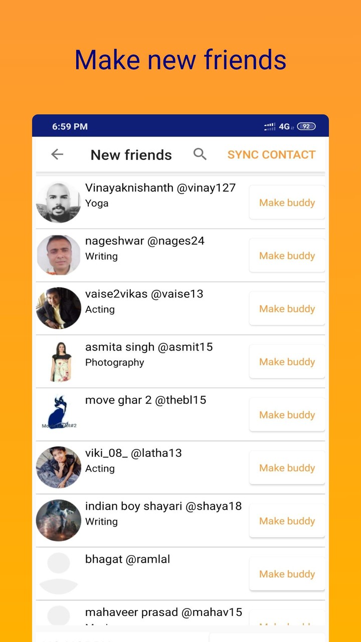 Bandhoo - Connect to India screenshot image 6_Popularmodapk.com