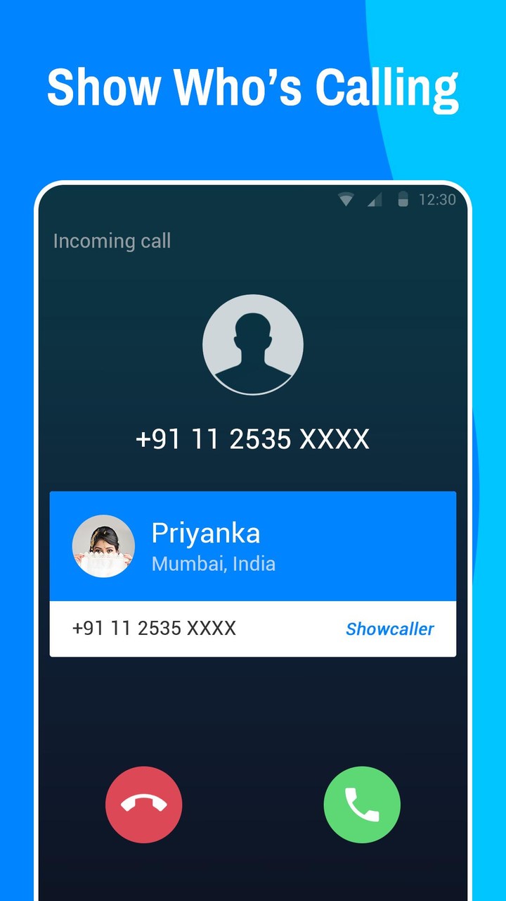 Showcaller: Caller ID & Block screenshot image 1_Popularmodapk.com