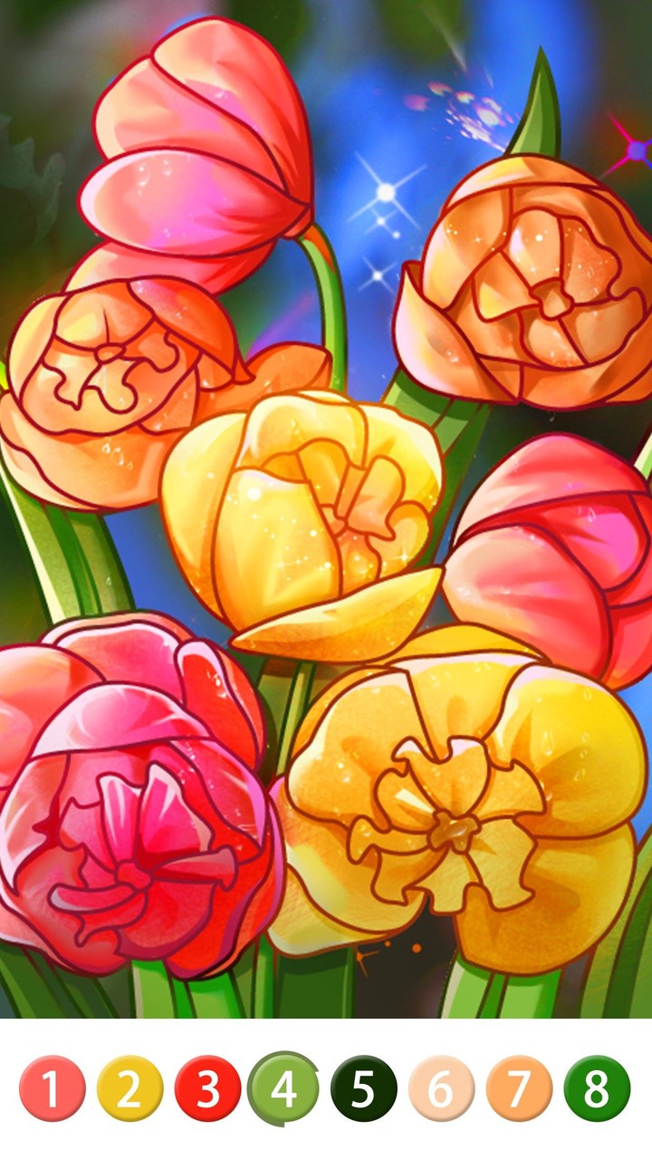 Coloring Book: Color by Number screenshot image 1_Popularmodapk.com