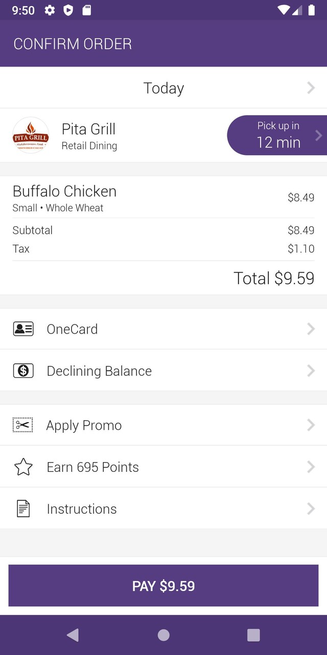 TouchNet Order Ahead screenshot image 4_Popularmodapk.com