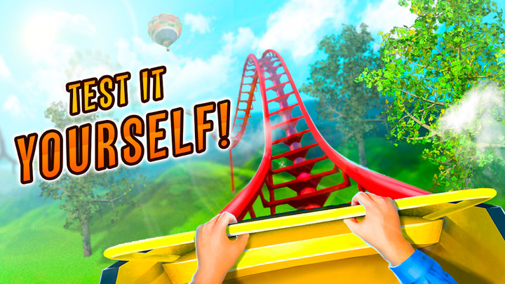 Roller Coaster Train Simulator<span>(Unlimited money)</span> screenshot image 1_Popularmodapk.com
