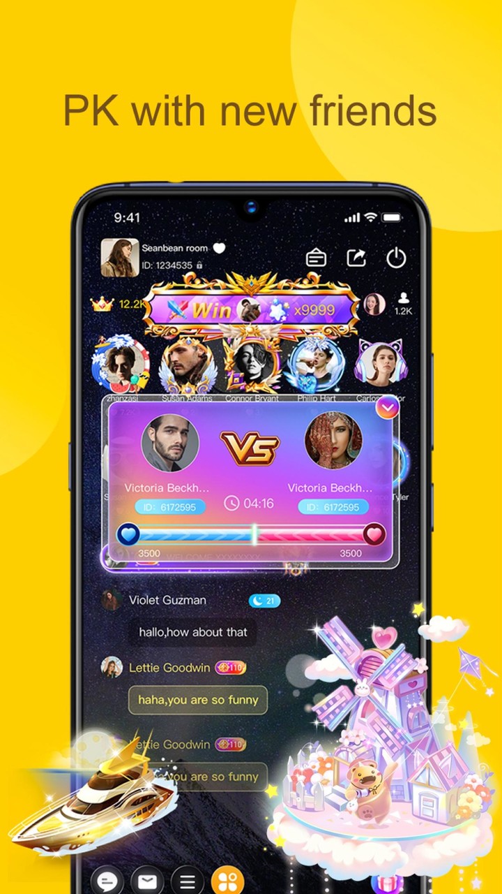 PikaStar - Group Voice Chat screenshot image 8_Popularmodapk.com