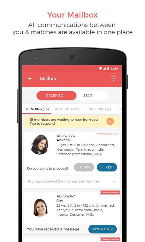 Thevar Matrimony -Marriage App screenshot image 9_Popularmodapk.com