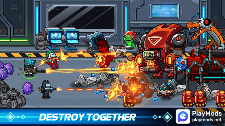 Space Survivor: Age of Monster<span>(Unlimited gold)</span> screenshot image 3_Popularmodapk.com