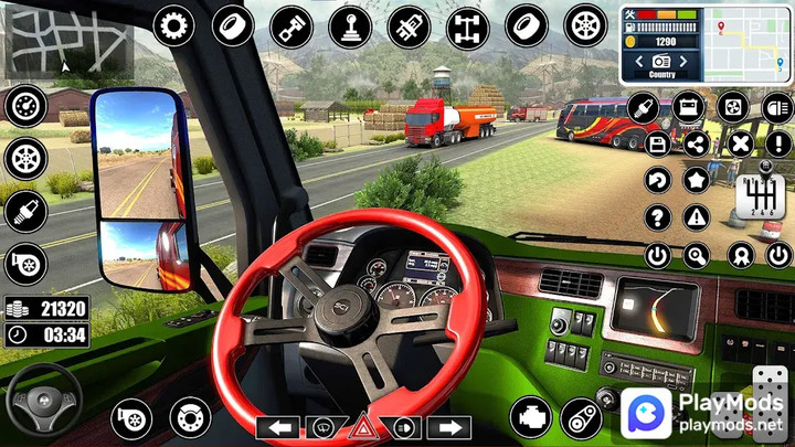 Coach Bus Driving Simulator<span>(Speed change)</span> screenshot image 1_Popularmodapk.com