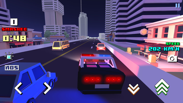 Blocky Car Racer - racing game screenshot image 13_Popularmodapk.com