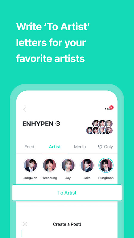 Weverse screenshot image 8_Popularmodapk.com