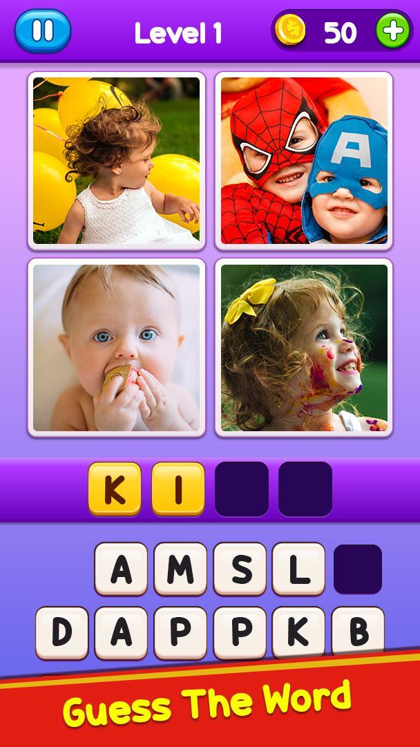 4 Pics 1 Word: Guessing Games screenshot image 2_Popularmodapk.com