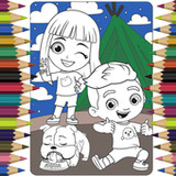 Luccas Neto &alphabet coloring3_rowtechapk.com