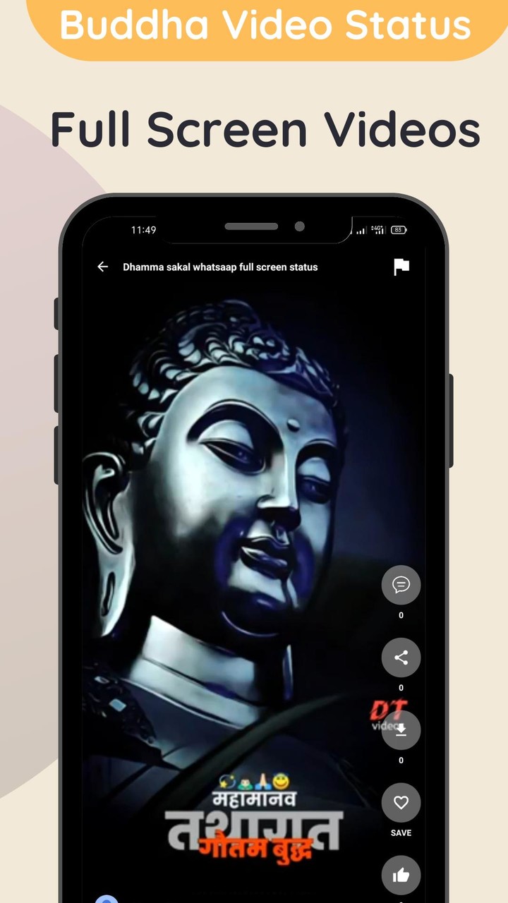 Buddha: Video Status screenshot image 3_Popularmodapk.com