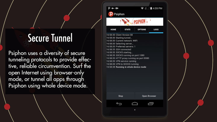 Psiphon Pro(Unlock) screenshot image 3_Popularmodapk.com