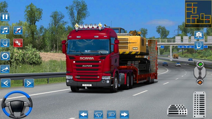 Euro Truck Driving 3D Offroad screenshot image 1_Popularmodapk.com