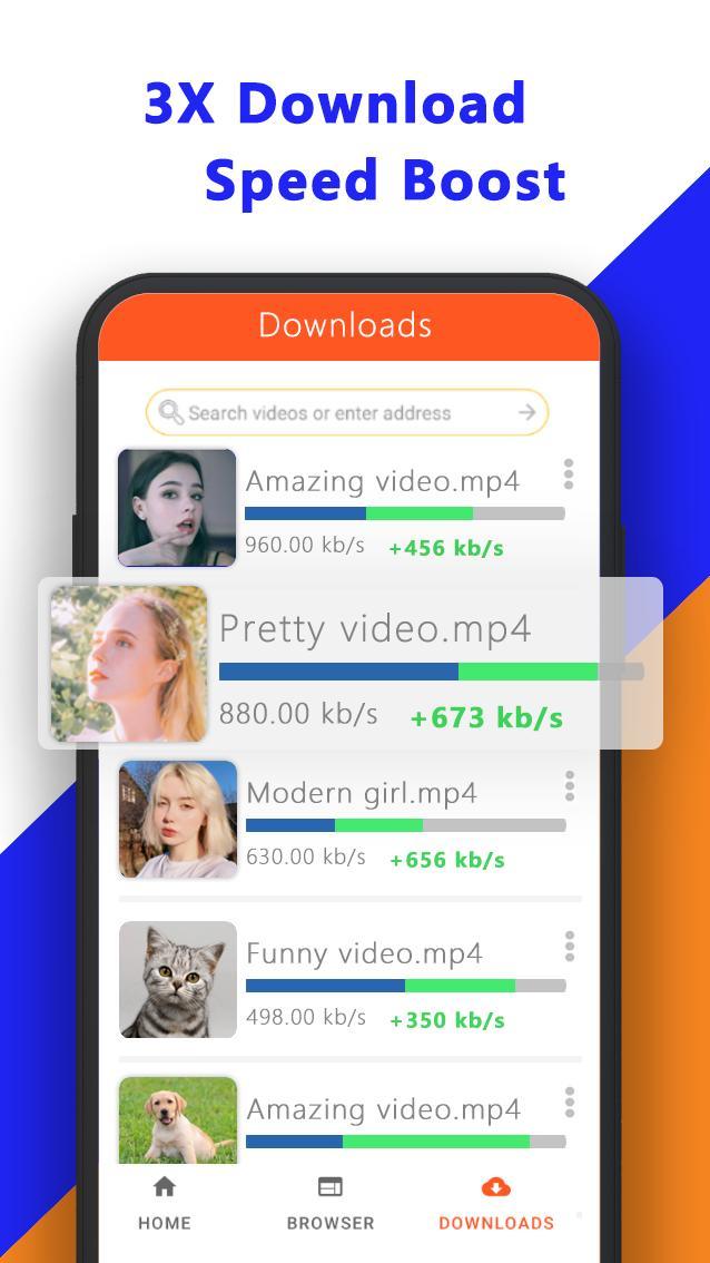 Video downloader app - social HD videos downloader screenshot image 6_Popularmodapk.com