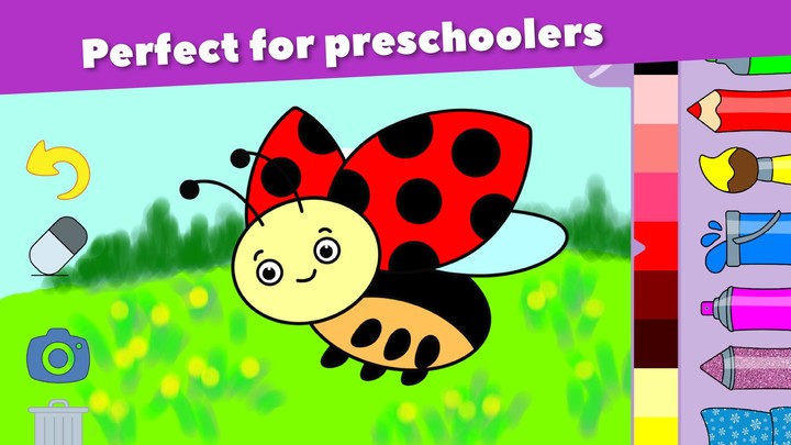 Baby Drawing and Painting Games for Kids Paint screenshot image 3_Popularmodapk.com