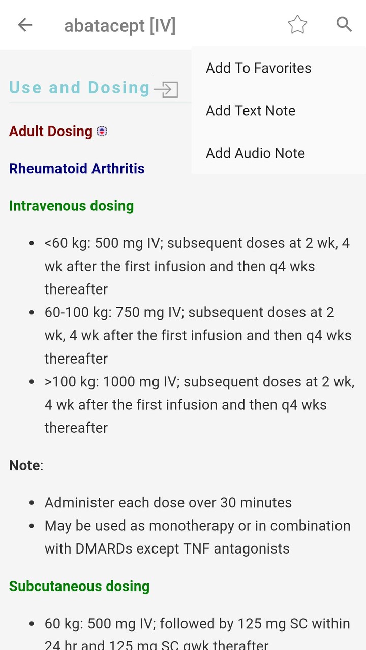 Skyscape Rx - Drug Guide screenshot image 21_Popularmodapk.com