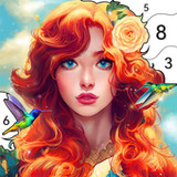 Girls Paint by Number Coloring1.9_rowtechapk.com
