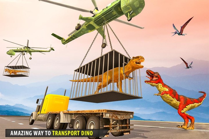 Wild Dino Truck Transport Game screenshot image 2_Popularmodapk.com