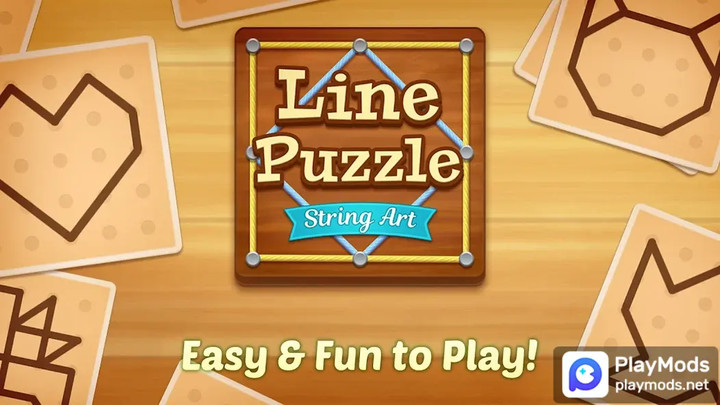 Line Puzzle: String Art<span>(Unlimited money)</span> screenshot image 1_Popularmodapk.com