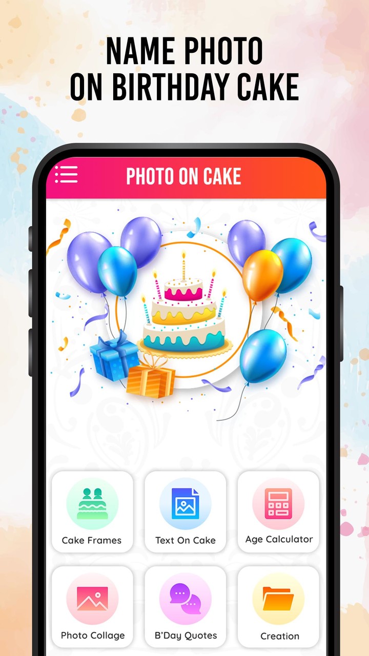 Birthday Photo Frame Maker screenshot image 1_Popularmodapk.com
