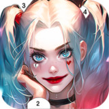 Clown Color, Paint by numbers1.0.48_rowtechapk.com