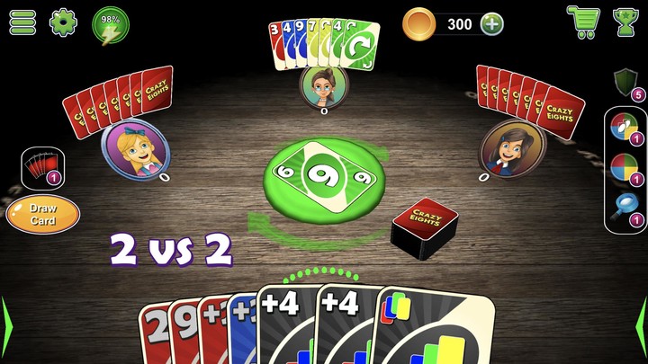 Crazy Eights 3D screenshot image 4_Popularmodapk.com